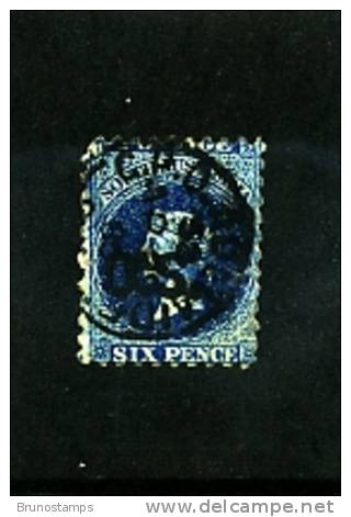 AUSTRALIA/SOUTH AUSTRALIA - 1870  6d. PRUSSIAN BLUE  PERF. 10x11½   USED - Gebraucht