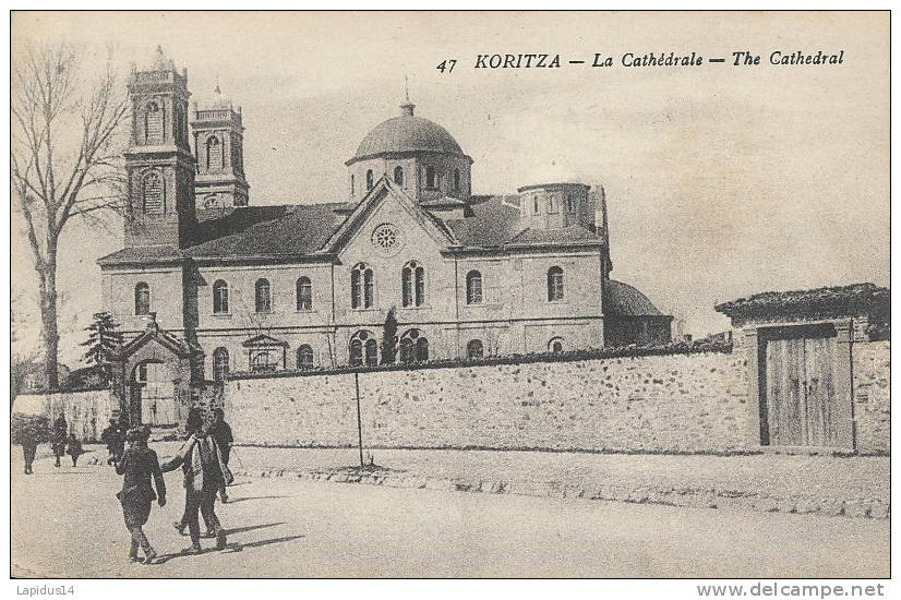 KKS 312 - / C P A   - ALBANIE - KORITZA  - LA CATHEDRALE - Albanie