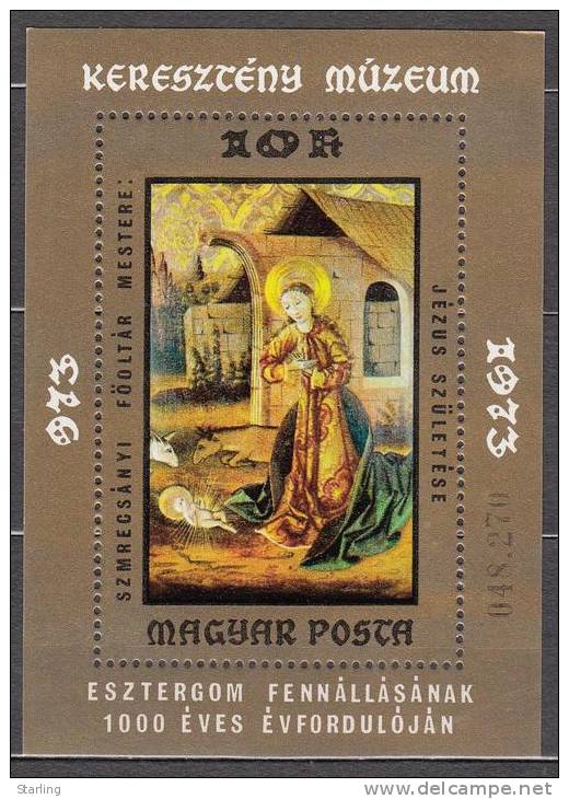 Hungary 1973 Mi# Bl 102 Paintings MNH (**) - Ongebruikt