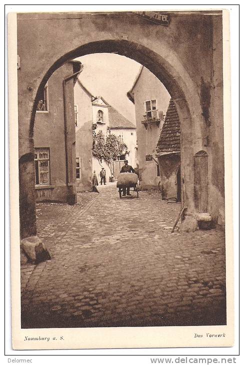 CPA Allemagne Deutschland Sachsen Naumburg Das Vorwerk Edit Gustav Eifler Non écrite - Naumburg (Saale)