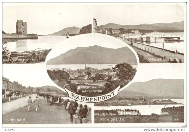 (507) Very Old Postcard - Carte Ancienne - UK - Warrenpoint - Down