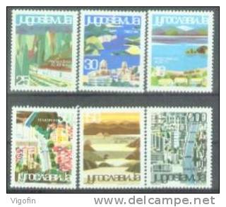 YU 1965-1125-30 TURISAM(IV), YUGOSLAVIA, 6v, MNH - Sonstige & Ohne Zuordnung