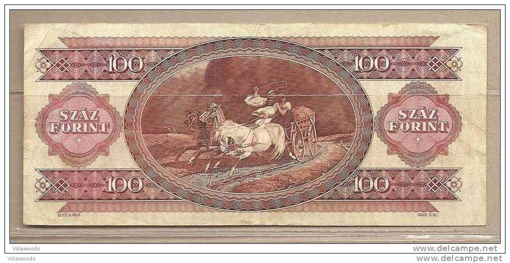 Ungheria - Banconota Circolata Da 100 Fiorini P-174a - 1992 #19 - Hungary