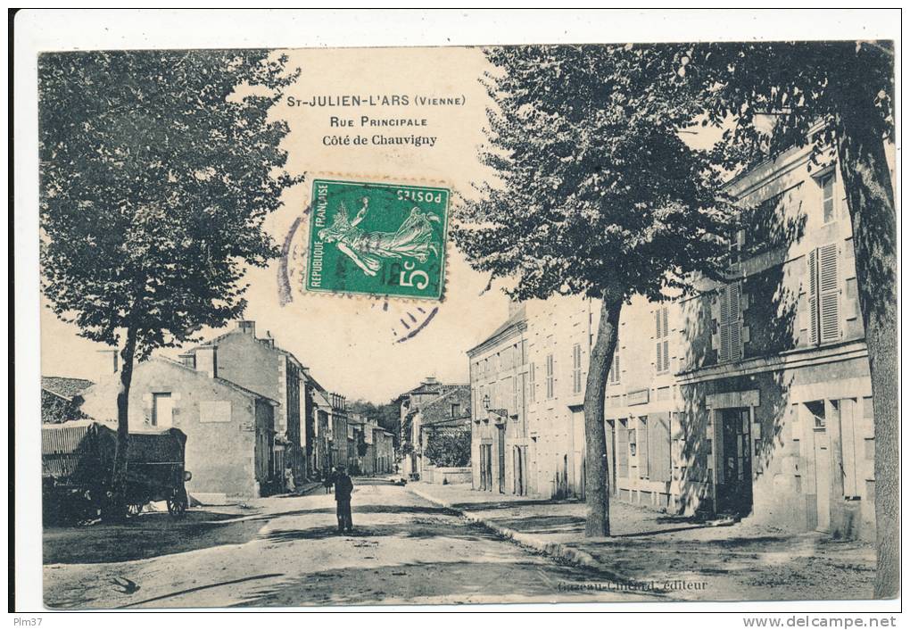 SAINT JULIEN L'ARS - Rue Principale - Saint Julien L'Ars