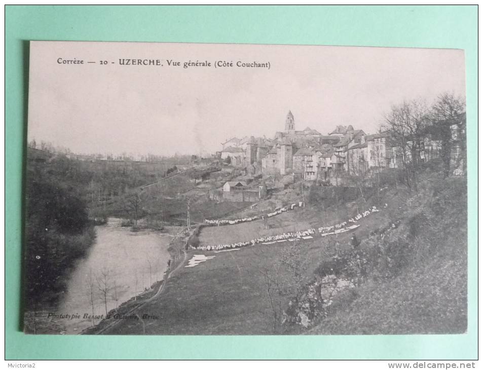 UZERCHE - Vue Générale ( Soleil Couchant). - Uzerche