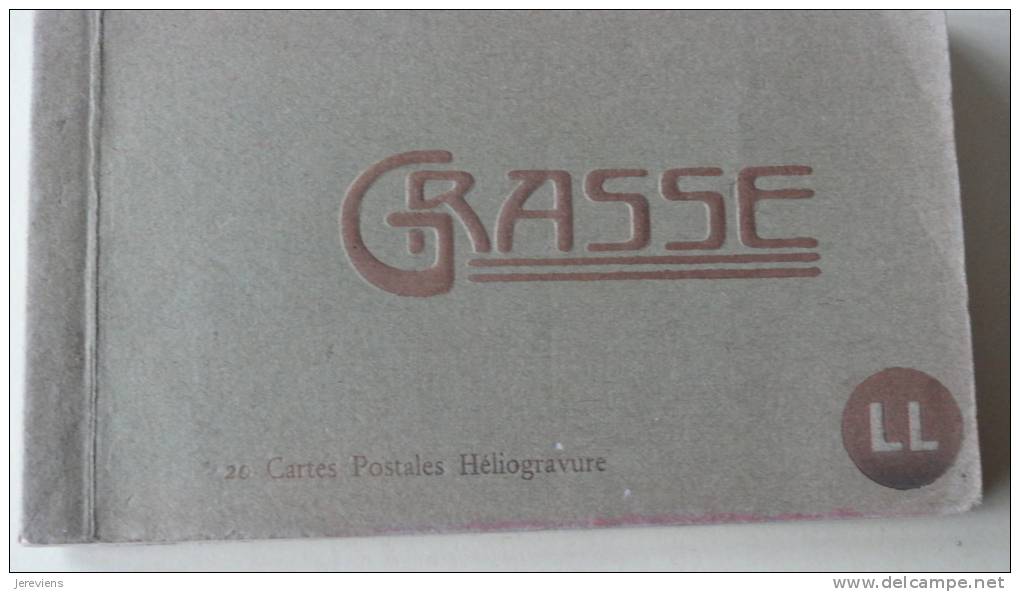 Grasse Carnet Complet De 20 CP Heliogravure - Grasse