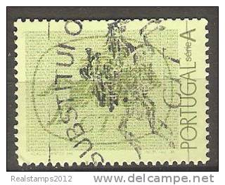 PORTUGAL - 1985,  Selo Sem Taxa - Emissão Base, Série A   (o)  MUNDIFIL  Nº 1744 - Usado