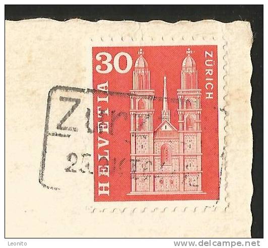 ZURZACH Thermalquelle Stempel ! 1964 - Zurzach