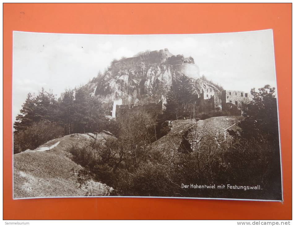 (2/5/56) AK "Der Hohentwiel Mit Festungswall (Festungsruine)" Um 1928 - Singen A. Hohentwiel