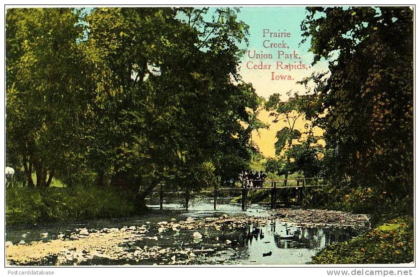 Prairie Creek, Union Park, Cedar Rapids, Iowa - Cedar Rapids