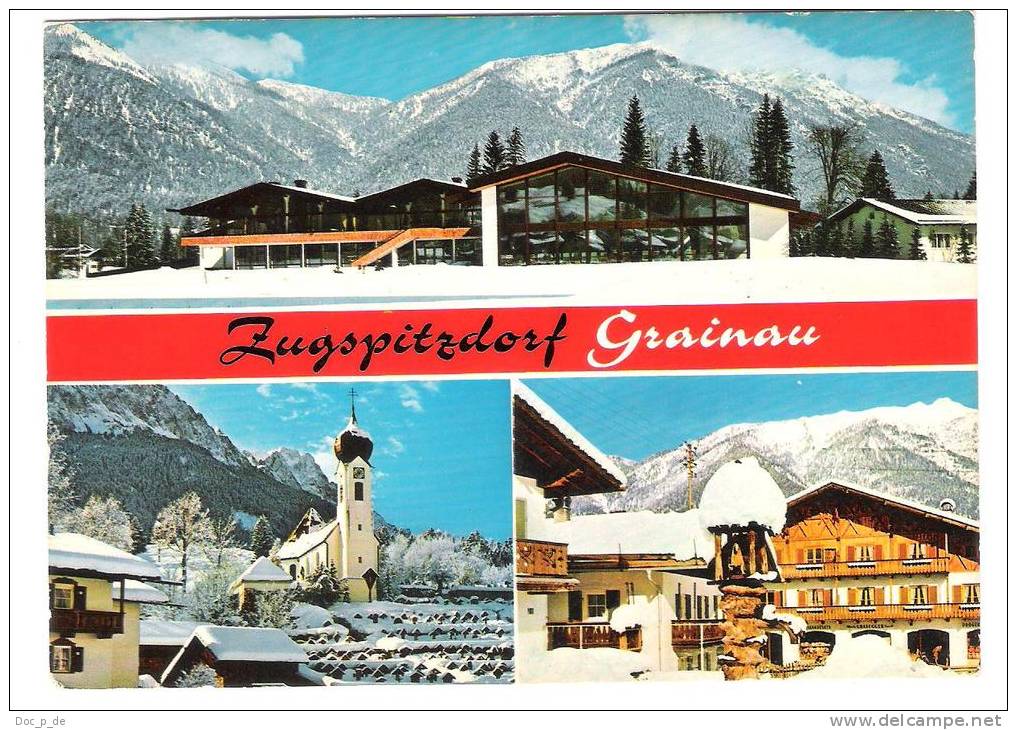 Deutschland - Grainau - Zugspitze - Nice Stamp - Zugspitze