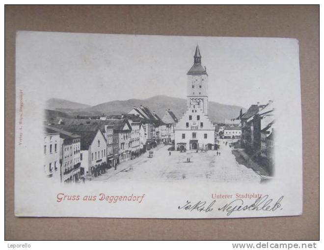AK DEGGENDORF 1899 //  D*6685 - Deggendorf