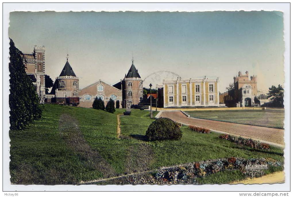 REIMS--1956--Les Caves POMMERY GRENO (Champagne),----beau Cachet Jonchéry-sur-Vesle  Du 7-8-1956 - Saint Remy En Bouzemont