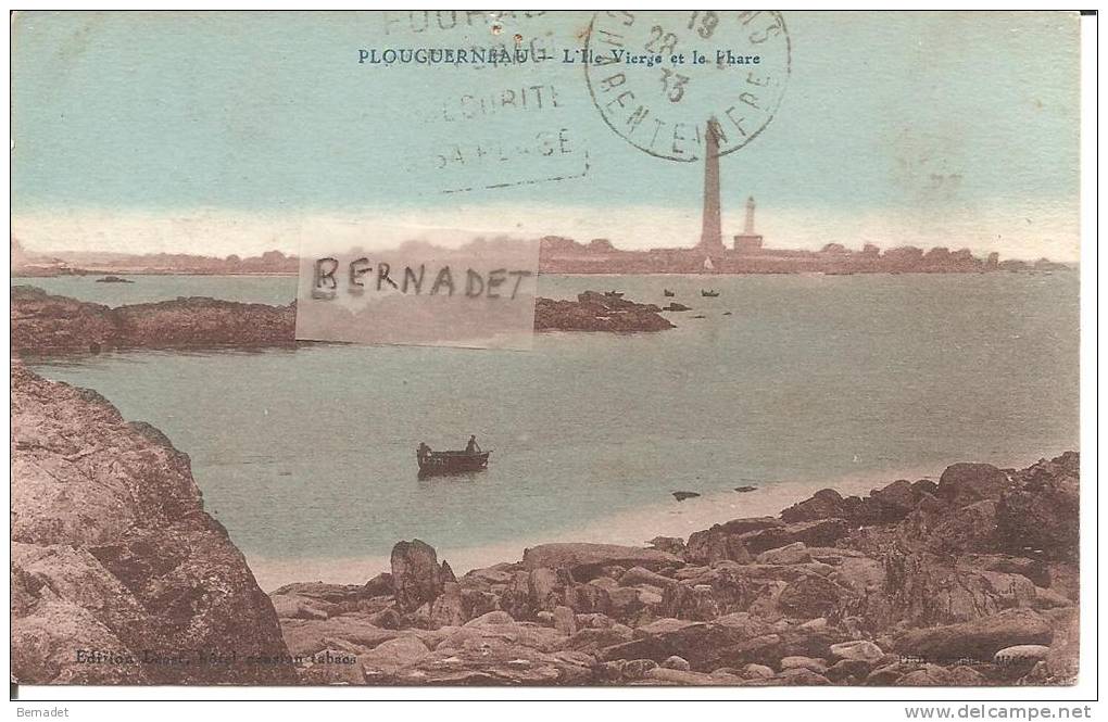 PLOUGUERNEAU .. L'ILE VIERGE ET LE PHARE - Plouguerneau