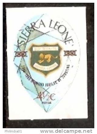 Sierra Leone 1969 Scout 4½c Sc 485 Odd Shaped Diamond Self Adhesive MNH # 206 - Nuevos