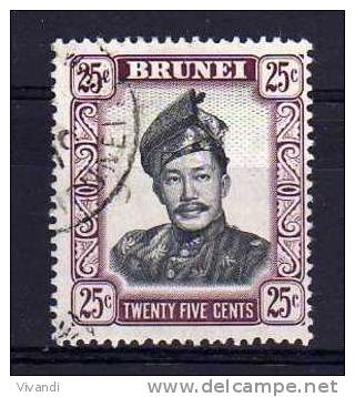 Brunei - 1971 - 25 Cents Definitive (Glazed Paper) - Used - Brunei (...-1984)