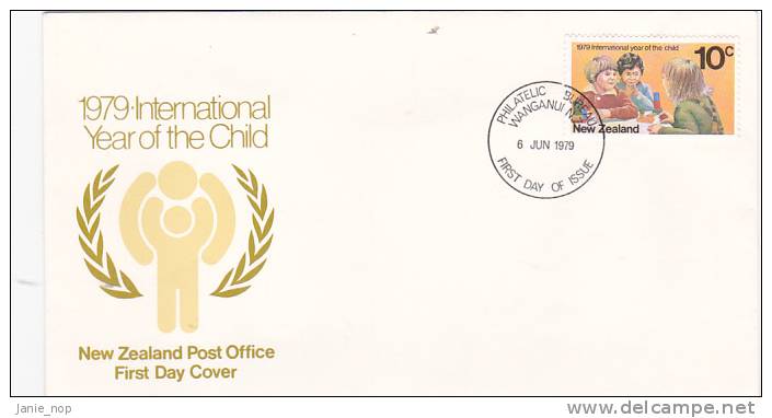 New Zealand 1979 International Year Of The Child  FDC - FDC