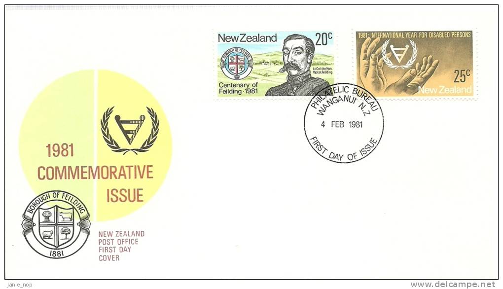 New Zealand 1981 Anniversaries FDC - FDC