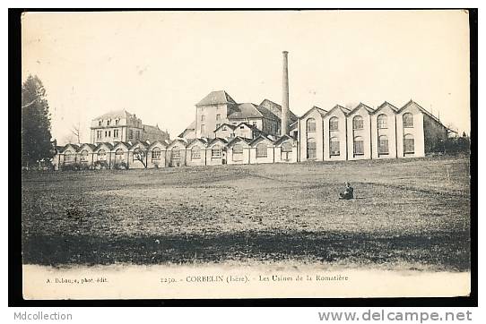 38 CORBELIN / Les Usines De La Romatière / - Corbelin