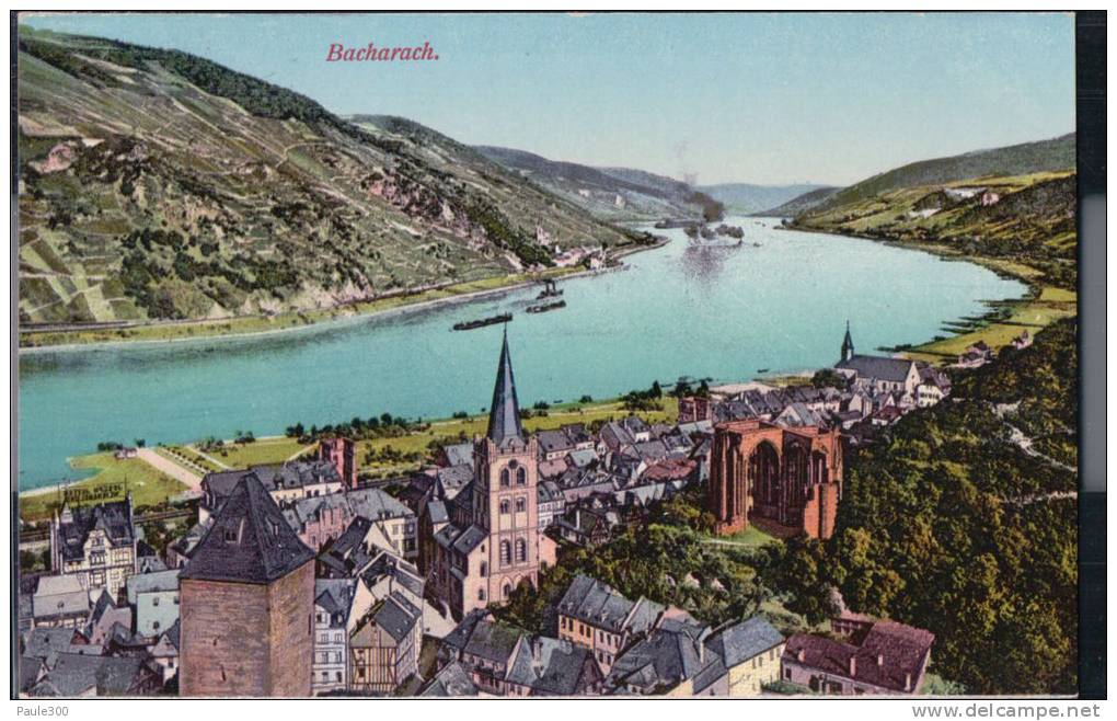 Bacharach - Rheinpanorama - Bacharach