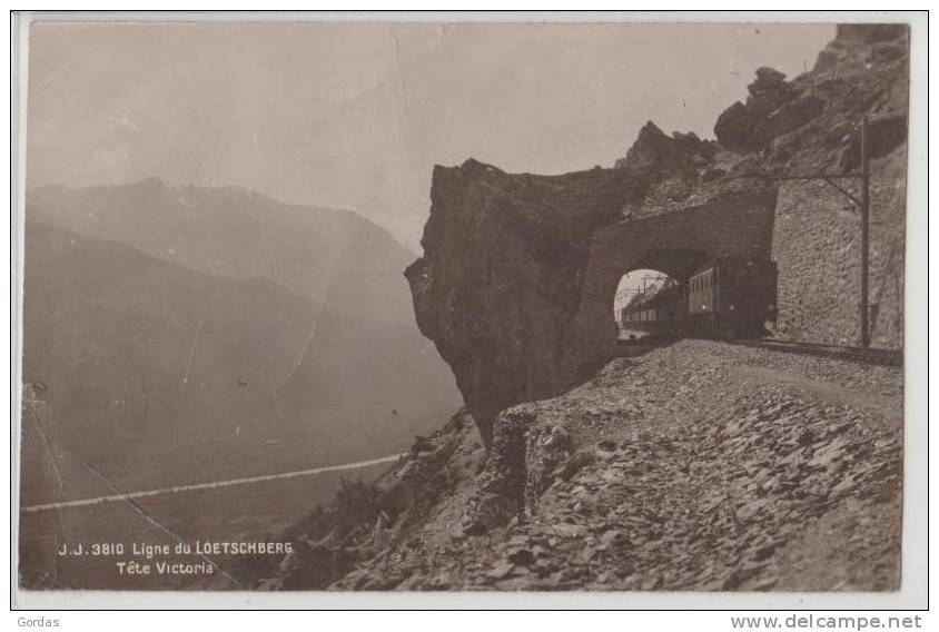 Switzerland - Ligne Du Loetschberg - Tete Victoria - Structures