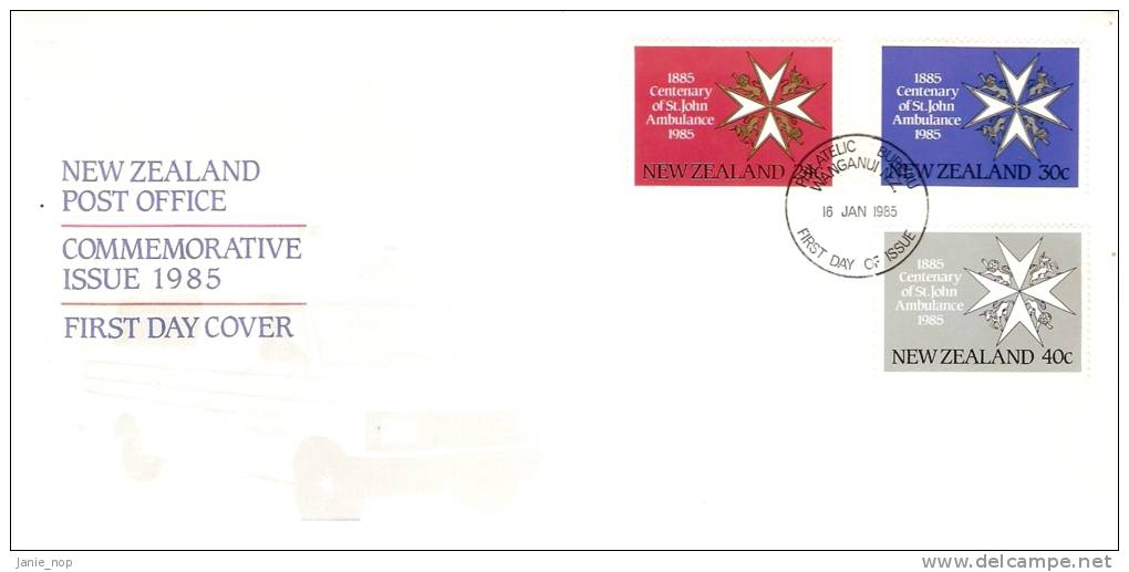 New Zealand 1985 Commemorative FDC - FDC