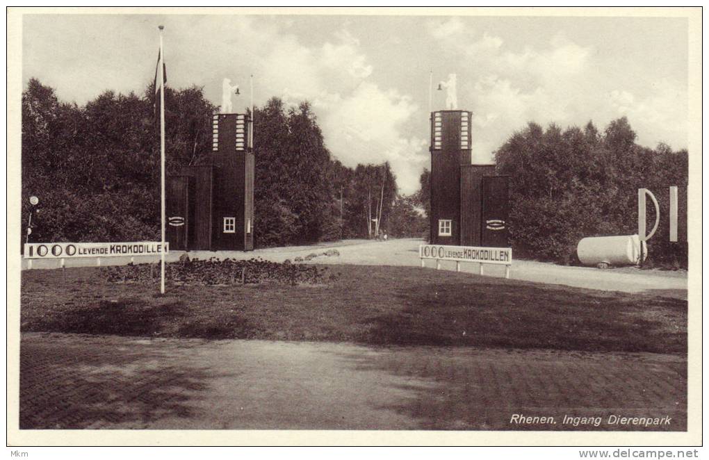 Ingang Dierenpark - Rhenen