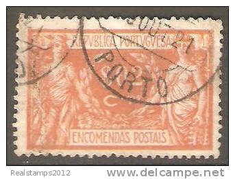 PORTUGAL (ENCOMENDAS POSTAIS) - 1920-1922,   Comércio E Indústria. Pap. Liso  $02   (o)   MUNDIFIL   Nº 2a - Used Stamps