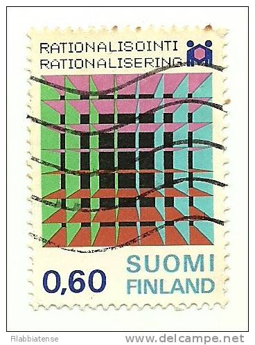 1974 - Finlandia 716 Razionalizzazione C2086, - Oblitérés