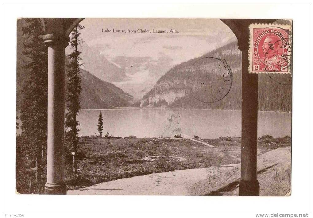 Lake Louise From Chaletlaggan Alta Timbre - Lake Louise