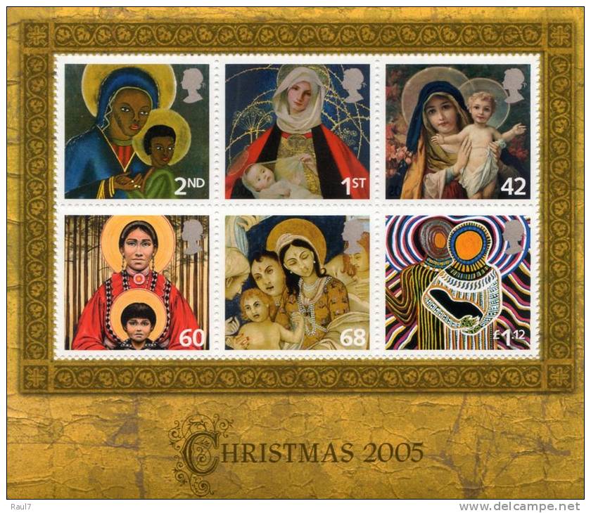 GRAND-BRETAGNE 2005 - Noël 2005 - 6v Neufs// Mnh - Neufs