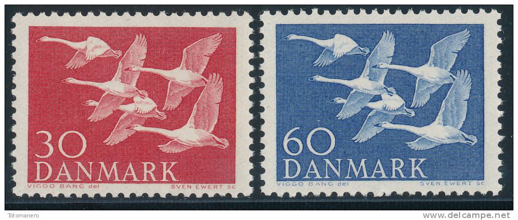 DENMARK/Dänemark 1956 NORDEN Set Of 2v** - Unused Stamps