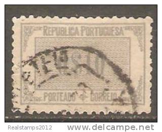 PORTUGAL  (PORTEADO) - 1932-1933.   Tipo «Etiqueta»   $10   (o)  MUNDIFIL  Nº 46 - Used Stamps