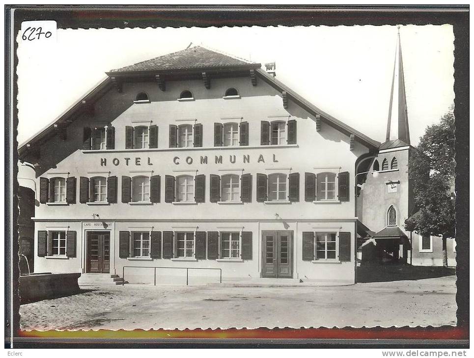 FORMAT 10x15 - DISTRICT D'AUBONNE - BALLENS - HOTEL COMMUNAL - TB - Ballens