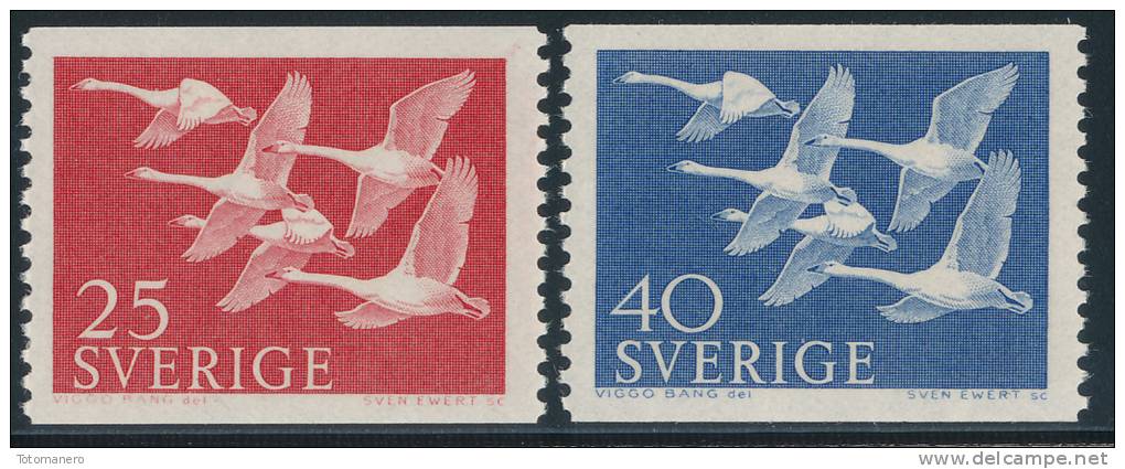 SWEDEN/Schweden 1956 NORDEN Set Of 2v** - Unused Stamps