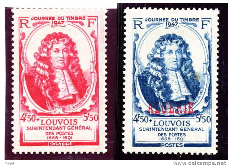 779 Marquis De Louvois  Et 779 Surcharg Algerie - Nuovi