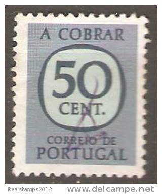 PORTUGAL (PORTEADO) - 1967-1984.  Legenda «A COBRAR»  50 C.  (o)  MUNDIFIL  Nº 69 - Usati