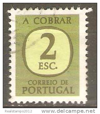 PORTUGAL (PORTEADO) - 1967-1984.  Legenda «A COBRAR»  2 E.  (o)   MUNDIFIL Nº 73 - Gebraucht