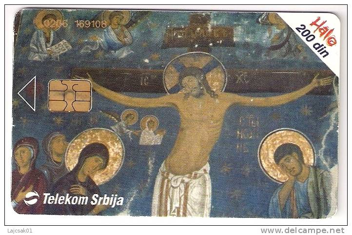 SERBIA 200.000 / 10. 2003. Fresco From Monastery Studenica. - Yugoslavia