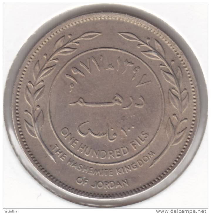 @Y@      Jordanië   100  Fils   1977    (2137) - Jordanie