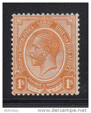 South Africa MH Scott #11 1sh George V - Unused Stamps