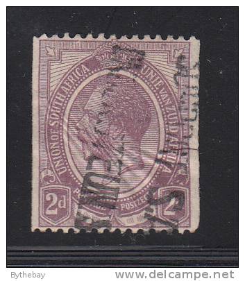 South Africa Used Scott #20 2p George V  Coil - Wrinkled - Oblitérés