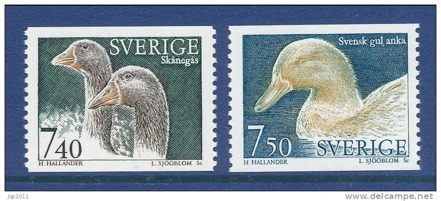 Sweden 1995 Facit # 1898-1999. Domestic Animal 3, MNH (**) - Nuevos