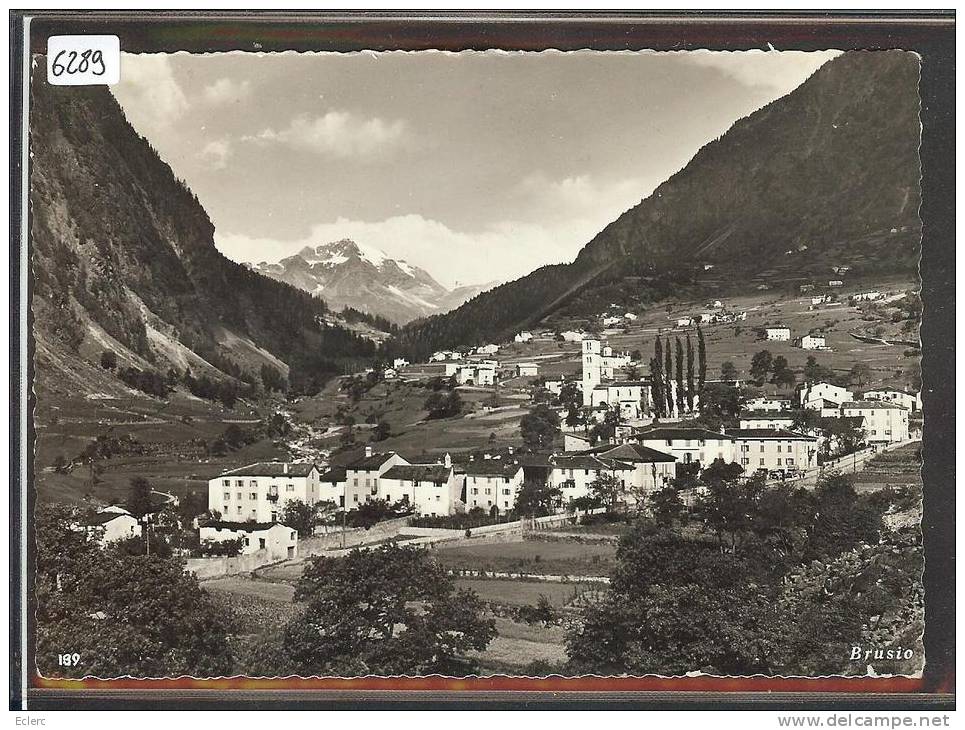 GRÖSSE 10x15 - BRUSIO - TB - Brusio