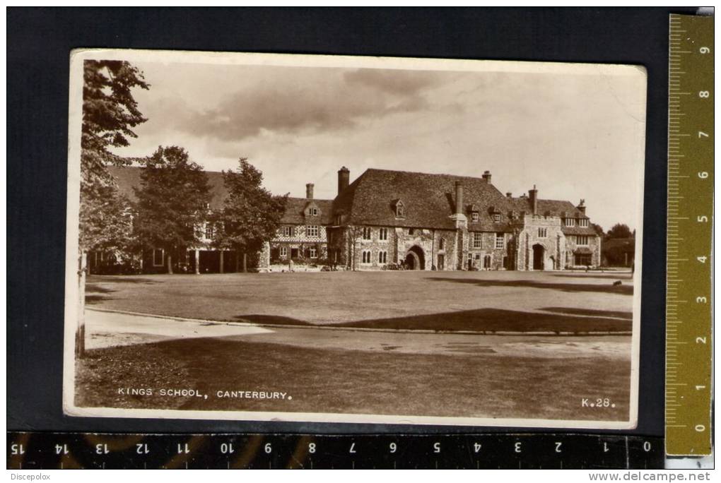 D2668 Kings School Canterbury ( England, Uk ) - Real Photograph - V. 1962 - Valentine's Post Card Series - Canterbury