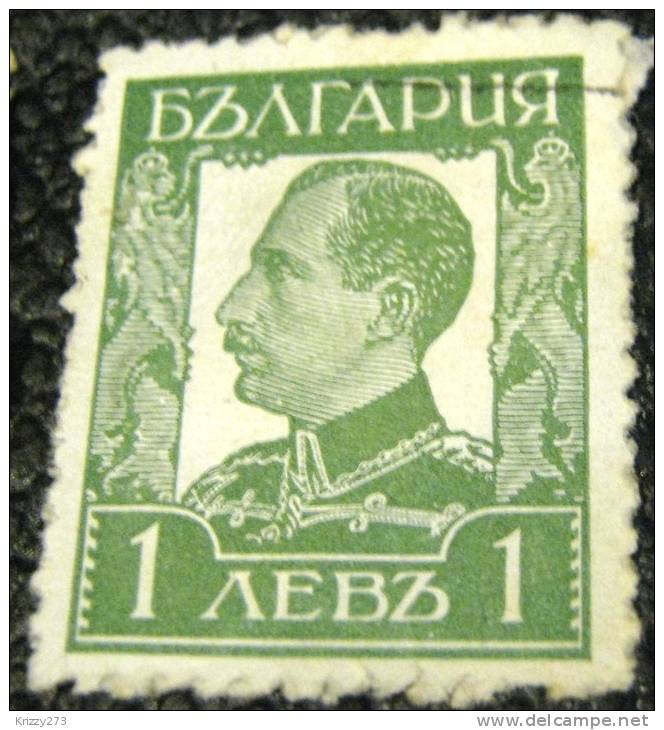 Bulgaria 1931 King Boris III 1l - Used - Used Stamps