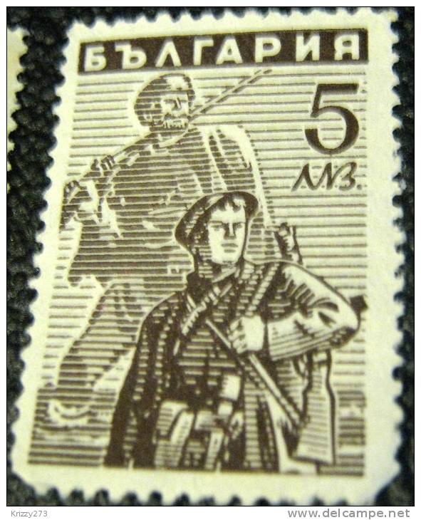 Bulgaria 1946 Partisan Rifleman 5l - Mint - Used Stamps