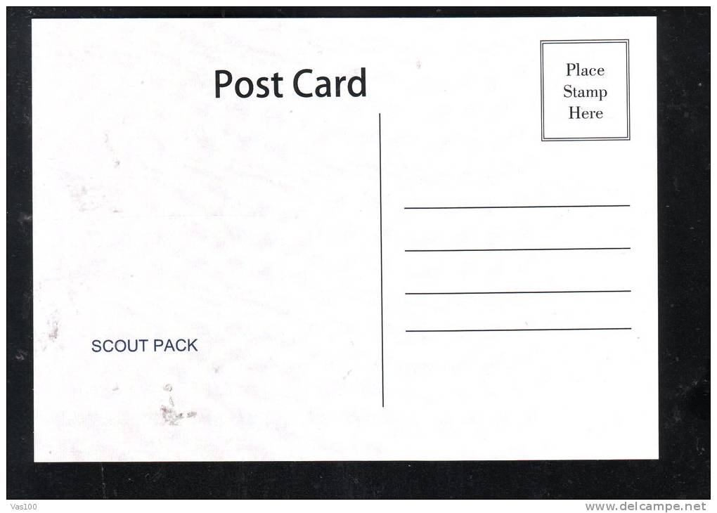 SCOUTISME,SCOUT,SCOUTING, PACK POST CARD UNUSED. - Scouting