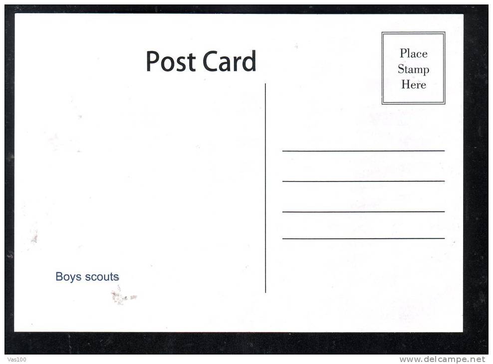 SCOUTISME,SCOUT,SCOUTING, BOYS SCOUTS , POST CARD UNUSED. - Scoutisme