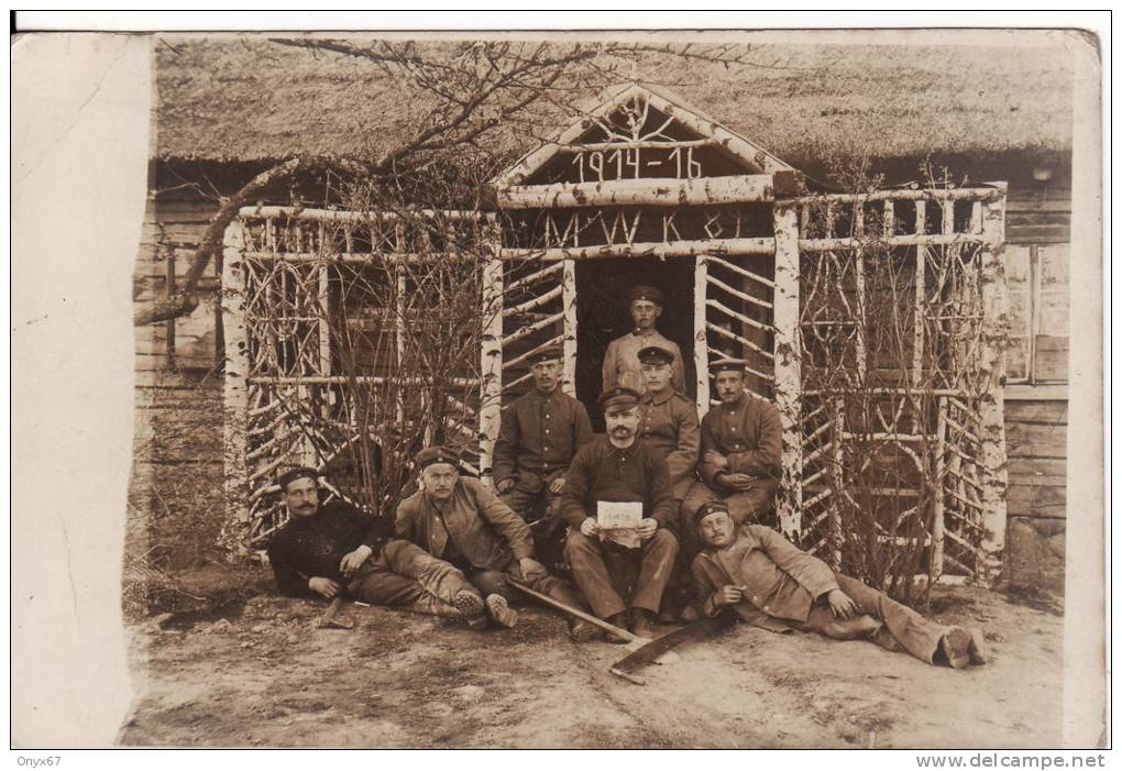 Carte Postale Photo Militaire Allemand- M.W.K. 89 -  1914-1916 -  RUSSLAND  -A SITUER A LOCALISER  VOIR 2 Scans - - Rusland